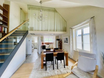 Sehr gepflegte möblierte Maisonette mit Gartennutzung