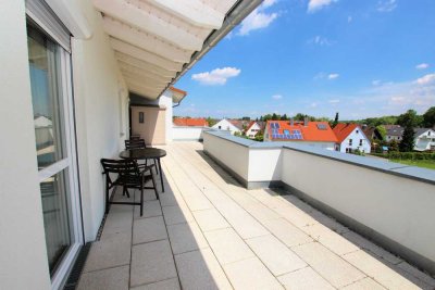 "Betreutes Wohnen" - Anspruchsvolle Dachgeschosswohnung in Gersthofen!