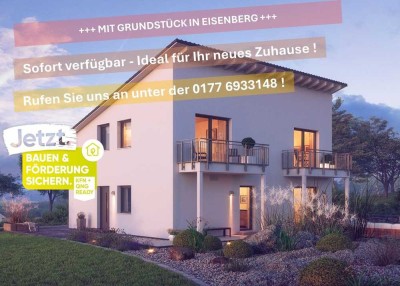 � EISENBERG: Ruhig im Grünen, Zentral gelegen - großes Grundstück - 4-Zi-EFH �