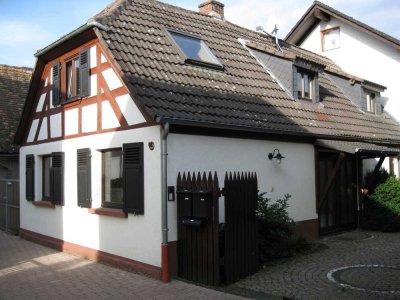 Kleines Fachwerkhaus zum Wohlfühlen
