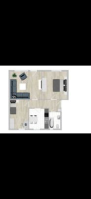 Gepflegte 3-Zommer-Wohnung mit Balkon, EBK, Keller & Vorratskammer