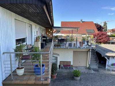Großzügige 3-Zimmer-Wohnung mit Terrasse und Garage – 115 m² im 1. OG