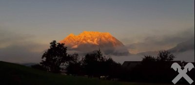 Einmalige Gelegenheit: Kleine Ferienwohnung mit großem Grimming-Panorama