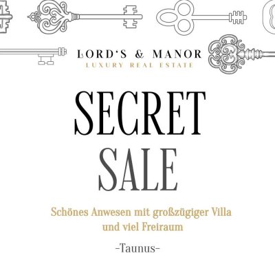 Schönes Anwesen mit großzügiger Villa und viel Freiraum