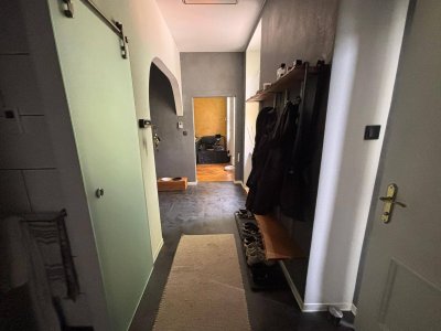 Zentrumsnahe 3-Zimmer-Altbauwohnung mit 124 m² Eigengarten in Korneuburg