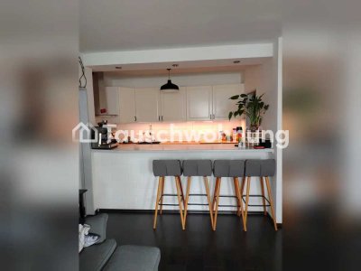 Tauschwohnung: 3 Zimmer, offene Wohnküche, Balkon und in 3 Minuten am Rhein!