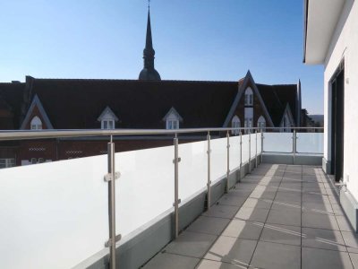 Modernes Wohnen im Single-Penthouse! Exklusive ca. 80 m² Wfl. mit Blick über die Kettwiger Altstadt