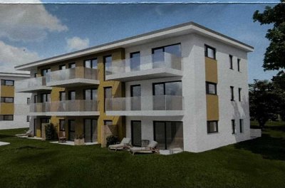 Exklusive  3-Zimmer-Wohnung mit Balkon in Amberg - Erstbezug/Neubau (Oberstes Geschoss/2.Stock)