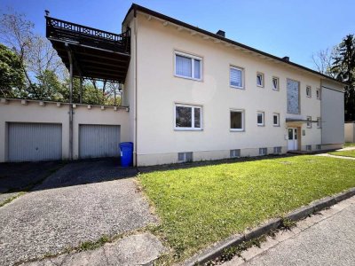 4,5 ZIMMER EG-HOCHPARTERRE + GARTEN + 2xGARAGE
