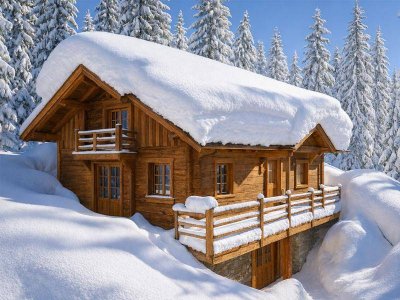 Alm Chalet - Skipiste - Sonnenalpe - Nassfeld in Kärnten SKI-IN SKI-OUT