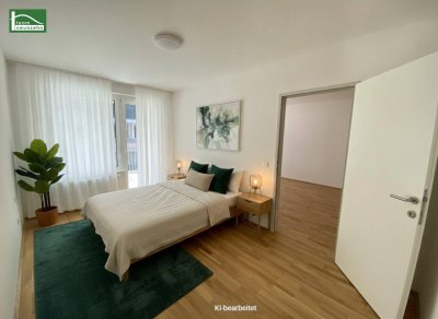 Helle 2-Zimmer-Wohnung mit Einbauküche und Balkon – verfügbar ab August!