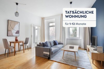 Altbau 2Zi im 9. Bezirk mit ruhiger Balkon, gute Öffentliche Anbindung in der Innen-Stadt (VIE344)