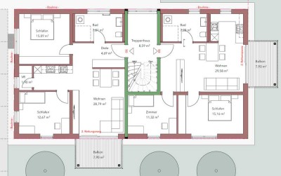 Neubau: Hochwertige 3-Zimmer-Wohnungen in D-71106 Magstadt