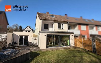 Modernisiertes Reihenendhaus mit Garage und ausgebautem Dachgeschoss in Bielefeld-Heepen