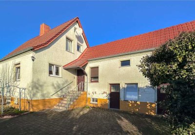 freistehendes Einfamilienhaus in ruhiger Feldrandlage und großem Garten