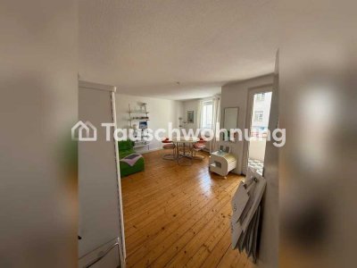 Tauschwohnung: Altbau Wohnung 2 Zimmer mit Holzdielenboden