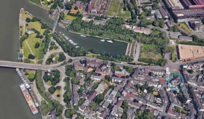 Gut ausgestattete Erdgeschoss-Wohnung mit großer Terrasse ++ ERSTBEZUG ++ Rheinnähe