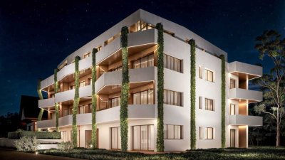 Neubauobjekt - Exklusive 4-5 Zimmer-Attika/Penthouse mit  edler Terrasse zentral in Gundelfingen