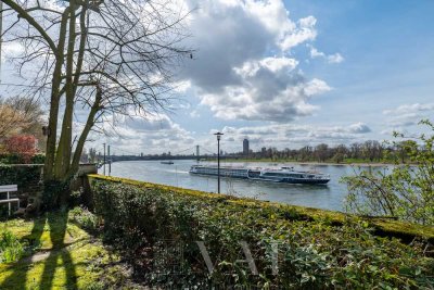 Stilvolle 3-Zimmer-Wohnung mit Rheinblick – hochwertig saniert & technisch auf dem neuesten Stand