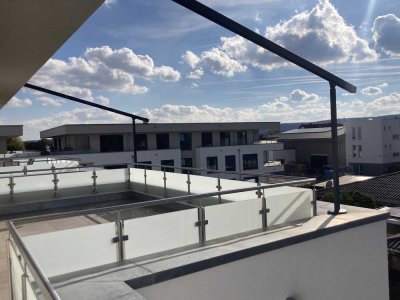 Stilvolles Penthouse mit offener Wohnküche und exklusivem Ambiente