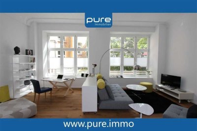 Helles Design-Loft im Szene-Kiez, überraschend ruhig