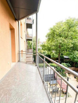 Attraktive 3-Zimmer-Wohnung (frei) mit Balkon, Aufzug & Blick ins Grüne