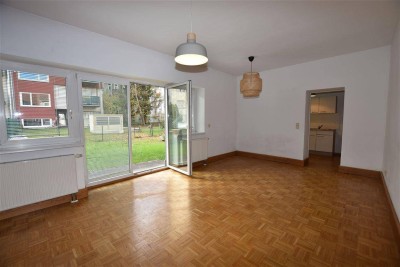 Ruhige Gartenwohnung in saniertem Wohngebäude und toller Anbindung
