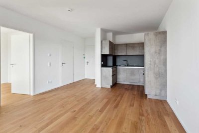 Gut geschnittene 2-Zimmer WHG im Neubau mit Einbauküche und TG-Stellplatz.