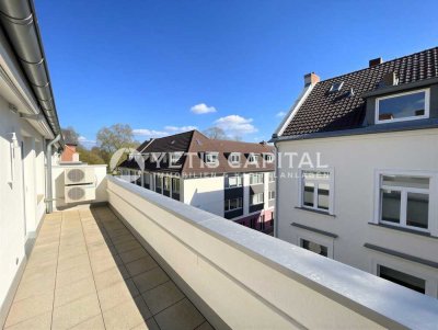 DACHGESCHOSS MAISONETTE IM GEREONSVIERTEL MIT GROßER TERRASSE UND TAGESLICHTBAD � +PROVISIONSFREI+
