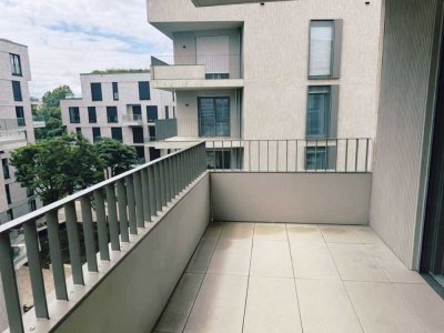 Exklusive 3-Zimmer-Neubauwohnung am Albertussee | Neue Einbauküche | Südbalkon | Aufzug