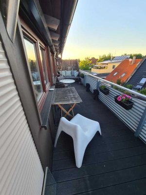 Wohntraum auf zwei Ebenen: Exklusive Maisonette mit Traumterrasse!