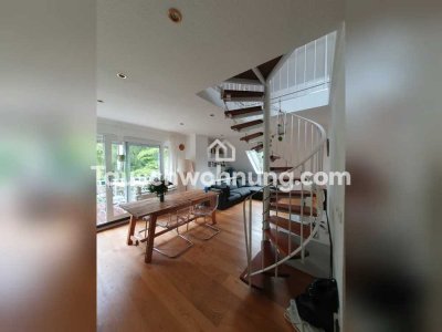 Tauschwohnung: 2,5 Zimmer Maisonette-Wohnung im Grünen