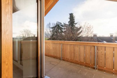 3-Zimmer Dachgeschosswohnung mit Balkon in Bichl