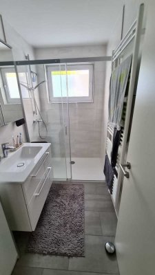 3-Zimmer-Hochparterrewohnung mit Balkon und großem Hobbyraum in Hüttlingen