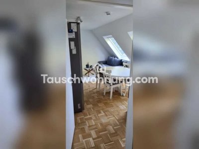 Tauschwohnung: Geräumige Dachgeschosswohnung