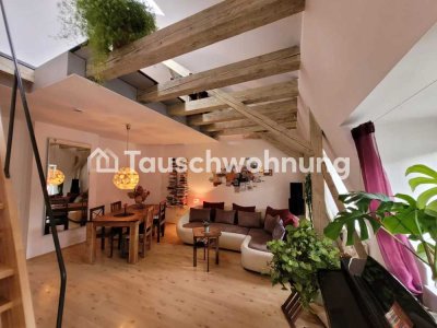 Tauschwohnung: Gemütliche Maisonette-Wohnung in Dresden Neustadt tauschen