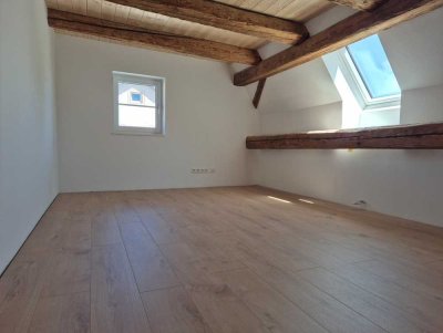 Erstbezug. Neu geschaffene 4 Zimmer-Wohnung mit Balkon, EBK und Garten in Neuried