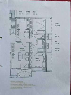 3-Zimmer-Wohnung mit Wintergarten, Balkon und Tiefgaragenstellplatz in Bamberger Innenstadt