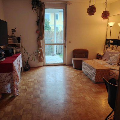 Sonnige Erdgeschosswohnung mit Garten und Stellplatz