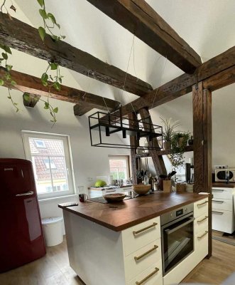 Großzügige Maisonette-Wohnung in der Altstadt von Weil der Stadt - modern und charmant