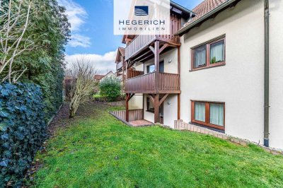 HEGERICH: Moderne 3-Zimmer-Gartenwohnung in familienfreundlicher Lage!