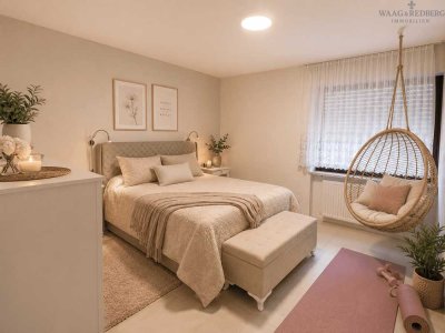 Einziehen und wohlfühlen: Sanierte 4-Zimmer-Wohnung mit Südbalkon und Tiefgarage