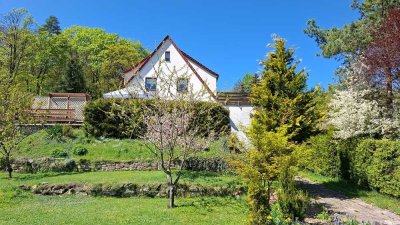Charmantes Einfamilienhaus mit Weitblick in Dillstädt