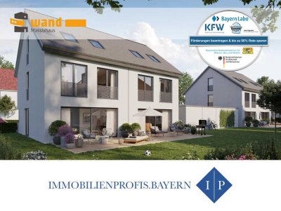 Neubauprojekt Karlsfeld: 4 DHH | ruhig & familienfreundlich | S-Bahn-Anbindung | A+