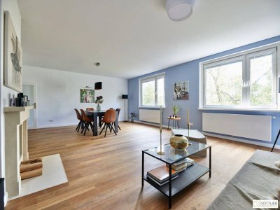 Bestlage Unter-Sievering! Liebevoll modernisierte 2,5 bis 3,5-Zimmer-Erstbezug-Wohnung mit Doppelgarage und Gartennutzung