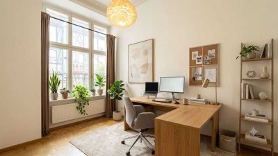 Großzügige Erdgeschosswohnung im schönen Altbau im Winskiez