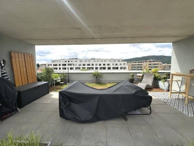 Moderne Mietwohnung mit Dachterrasse und Tiefgaragenparkplatz ...!