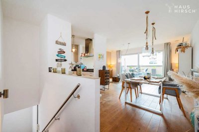 Exklusive Maisonette Wohnung mit zwei Balkonen & lichtdurchflutetem Wohnambiente