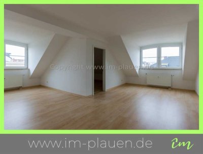 3,5 Zimmer Dachgeschosswohnung in Plauen - Stadtzentrum - Bad mit Wanne - Ankleidezimmer
