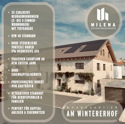 VERKAUFT: Exklusive Neubauwohnung in Mühldorf am Inn